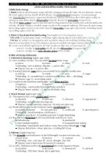 Chuyên đề tự học môn Tiếng Anh Cách làm bài đồng nghĩa, trái nghĩa - Đỗ Bình